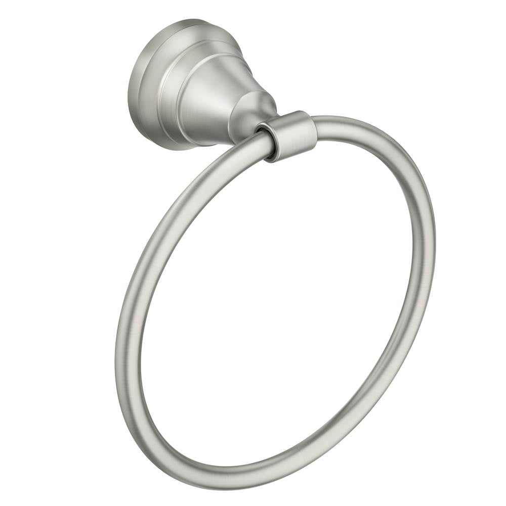 Moen - Spot Resist Brushed Nickel Towel Ring - Spot Resist Brushed Nickel