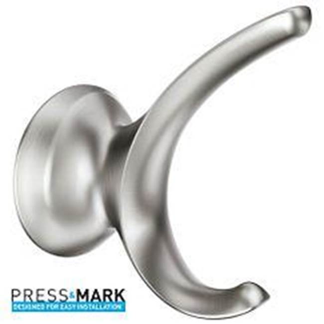 Moen - Brushed Nickel Robe Hook - Brushed Nickel