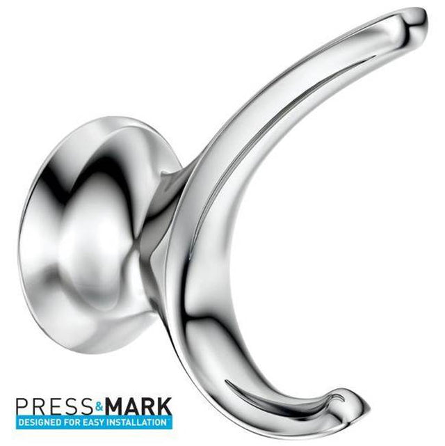 Moen - Chrome Double Robe Hook - Chrome