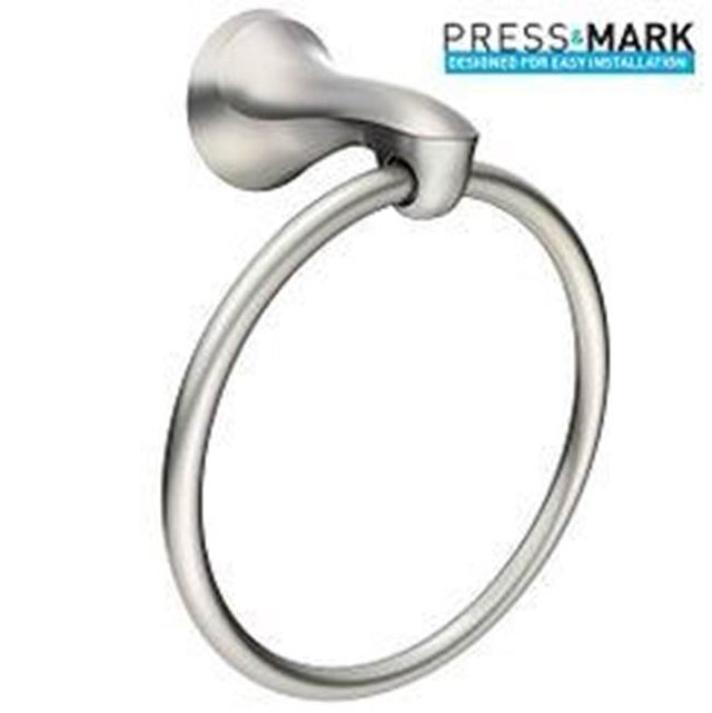 Moen - Brushed Nickel Towel Ring - Brushed Nickel
