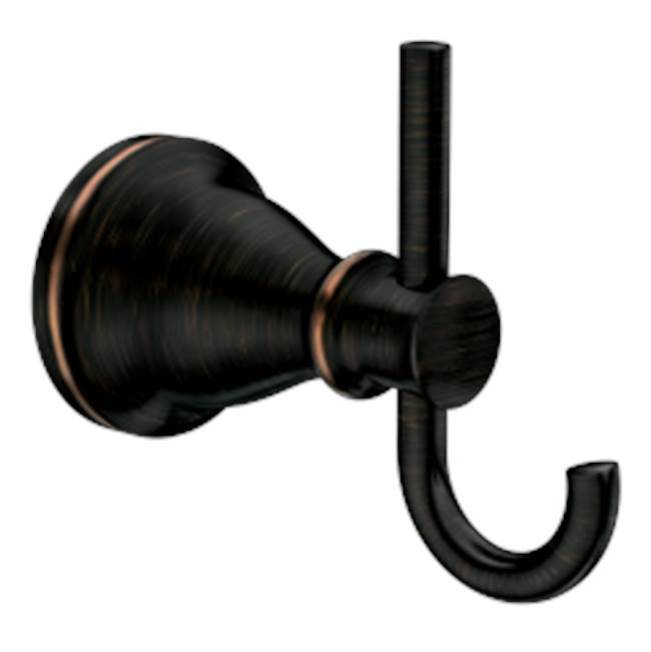 Moen - Mediterranean Bronze Double Robe Hook - Mediterranean Bronze