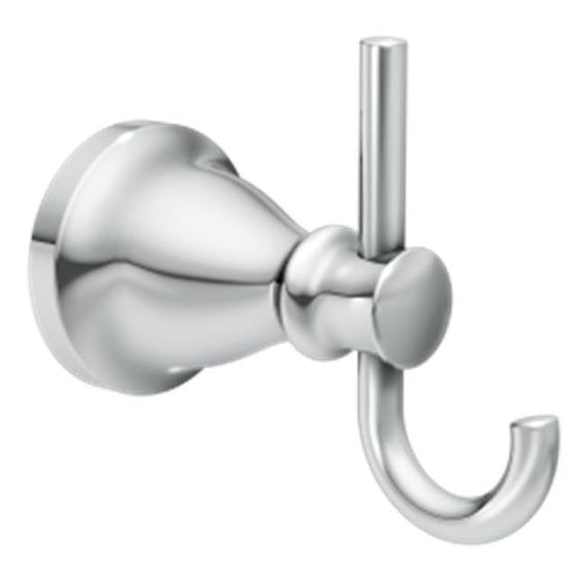 Moen - Chrome double robe hook - Chrome