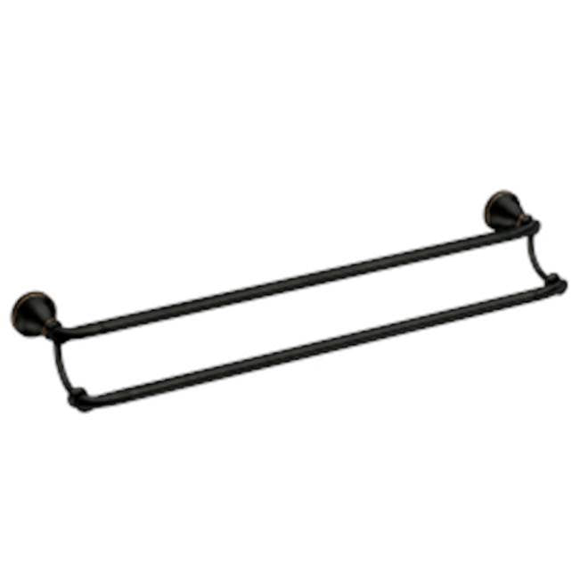 Moen - Mediterranean Bronze 24'' Double Towel Bar - Mediterranean Bronze