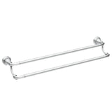 Moen - Chrome 24'' double towel bar - Chrome