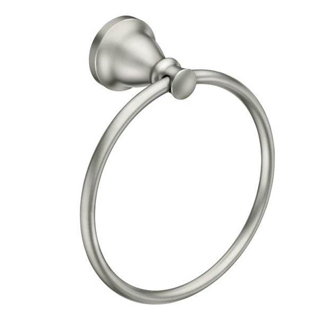 Moen - Brushed nickel towel ring - Brushed Nickel