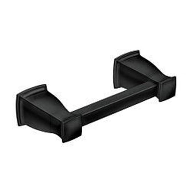 Moen - Matte Black Pivoting Paper Holder - Matte Black