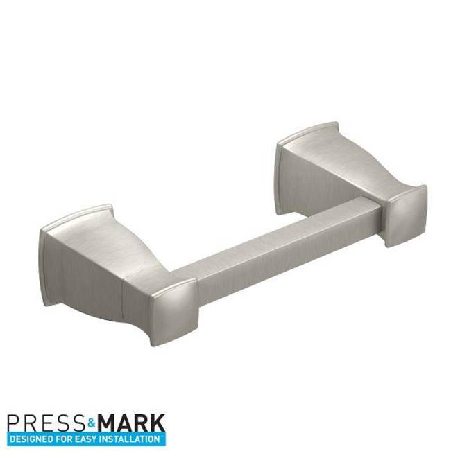 Moen - Brushed Nickel Pivoting Paper Holder - Brushed Nickel
