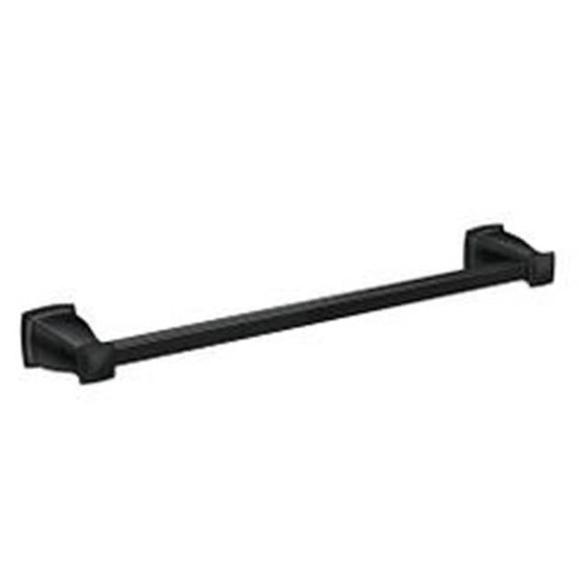 Moen - Matte Black 24'' Towel Bar - Matte Black