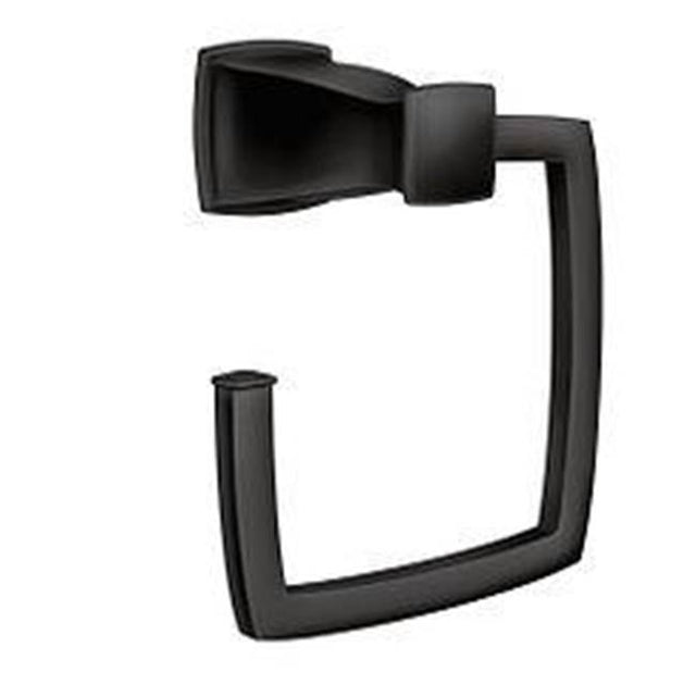 Moen - Matte Black Towel Ring - Matte Black