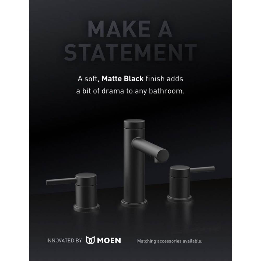 Matte Black Single-Post Paper Holder