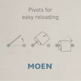 Matte Black Pivoting Paper Holder
