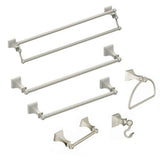 Brushed Nickel Pivoting Paper Holder