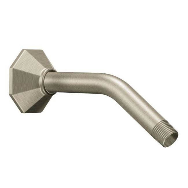 Moen - Brushed Nickel  6'' shower arm - Brushed Nickel