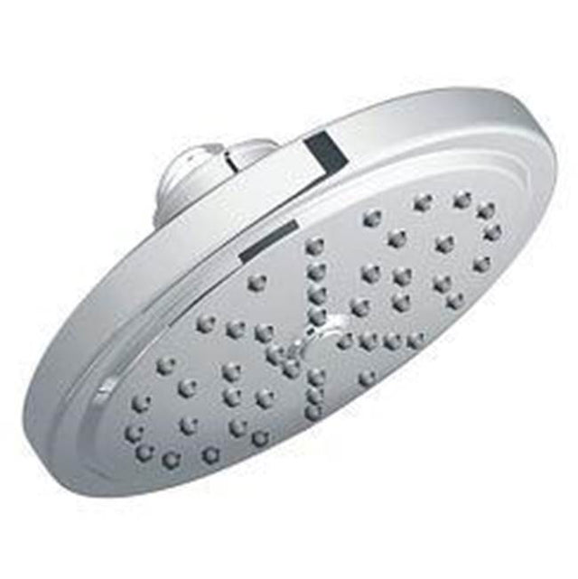 Moen - Chrome one-function 6-3/4'' diameter spray head rainshower - Chrome