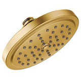 Moen - Brushed gold one-function 6-3/4'' diameter spray head rainshower - Brushed Gold