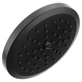 Moen - Matte black one-function 6-3/4'' diameter spray head rainshower - Matte Black