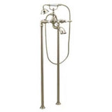 Moen - Weymouth 2H Wallmount Tub Filler, Polished Nickel - Polished Nickel