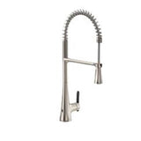 Moen - Spot Resist Stainless One-Handle Kitchen Faucet - Spot Resist Stainless