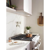 Traditional Wall Mount Swing Arm Folding Pot Filler Kitchen Faucet, Chrome