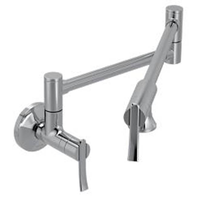 Moen - Chrome two-handle kitchen faucet - Chrome