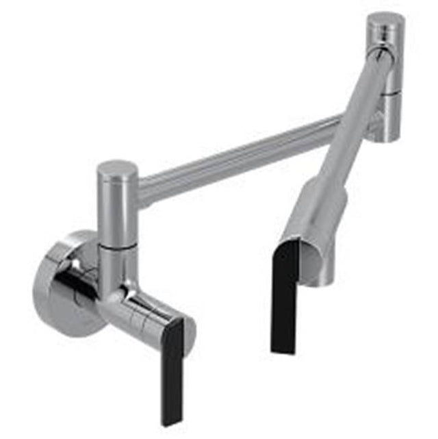 Moen - Chrome two-handle kitchen faucet - Chrome