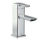 Moen - Chrome One Handle 1.0 GPM Bathroom Faucet - Chrome