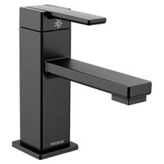 Moen - Matte black one-handle bathroom faucet - Matte Black