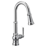 Moen - Chrome One-Handle Pulldown Kitchen Faucet - Chrome