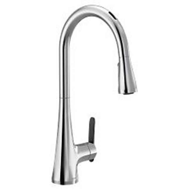 Moen - Chrome One-Handle Pulldown Kitchen Faucet - Chrome
