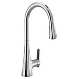 Moen - Chrome One-Handle Pulldown Kitchen Faucet - Chrome
