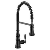 Moen - Matte Black One-Handle Kitchen Faucet - Matte Black