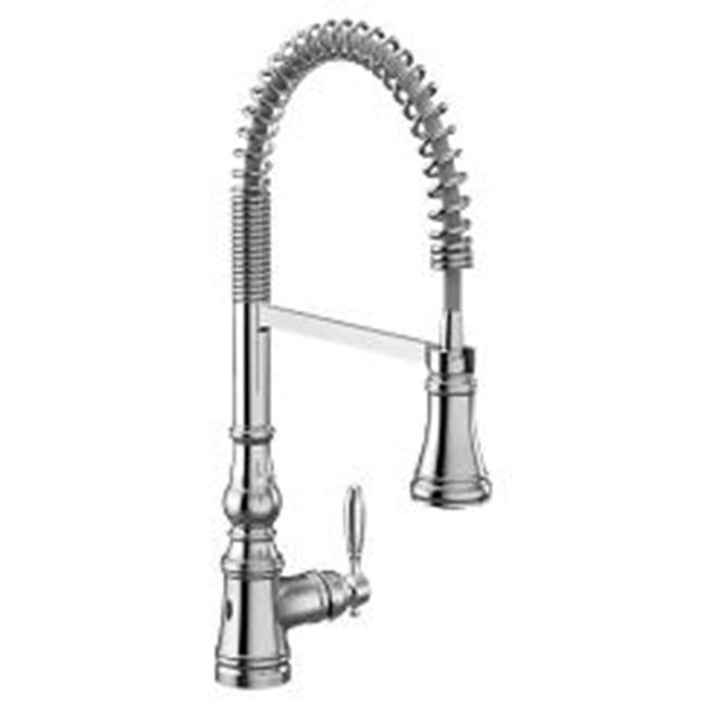 Moen - Chrome One-Handle Kitchen Faucet - Chrome