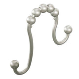 Moen - Brushed Nickel Shower Curtain Rings - Brushed Nickel