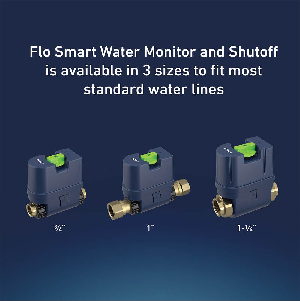 Flo Smart Water Monitor and Shutoff in 3/4-Inch Diameter