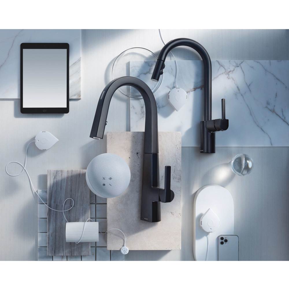 Align Smart Faucet Touchless Pull Down Sprayer Kitchen Faucet with Voice Control and Power Boost, Brushed Gold