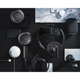 Smart Shower 2-Outlet Digital Shower Controller for Thermostatic Shower Valve, Matte Black