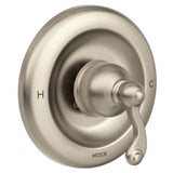 Moen - TRADITIONAL POSI VALVE ONLY TRIM SRN - Spot Resist Brushed Nickel