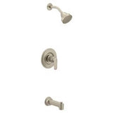 Moen - Brushed nickel Posi-Temp(R) tub/shower - Brushed Nickel