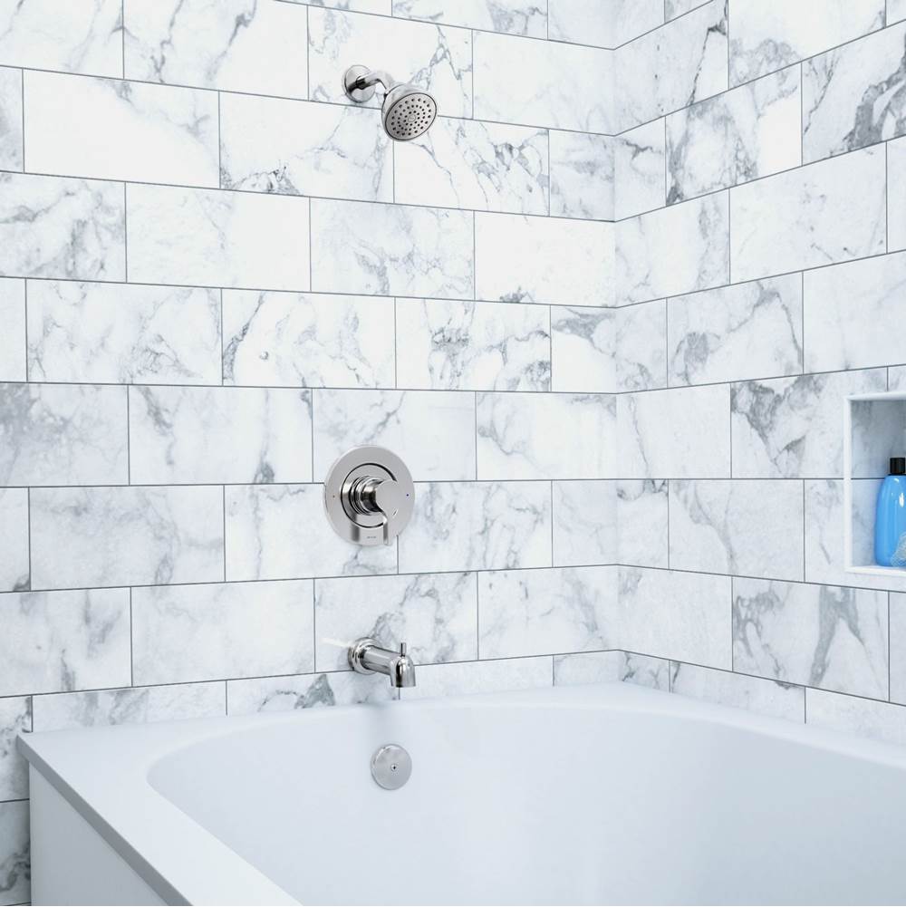 Vichy Single-Handle Eco-Performance Posi-Temp Tub and Shower Faucet Trim Kit in Chrome (Valve Sold Separately)