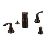 Moen - Oil rubbed bronze two-handle bidet faucet - Oil Rubbed Bronze