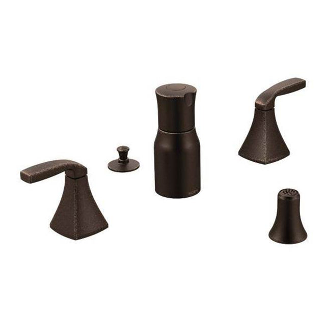 Moen - Oil rubbed bronze two-handle bidet faucet - Oil Rubbed Bronze