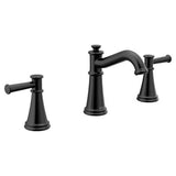 Moen - Matte black two-handle bathroom faucet - Matte Black