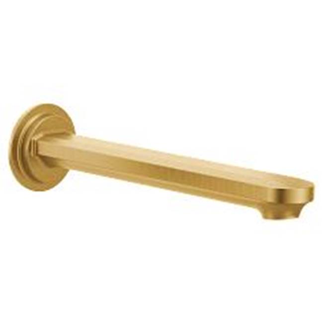 Moen - Brushed gold one-handle tub filler - Brushed Gold