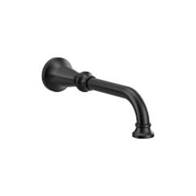 Moen - 10'' Colinet Tub Filler Spout Bl - Matte Black