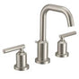 Moen - Brushed Nickel Two-Handle Bathroom Faucet - Brushed Nickel