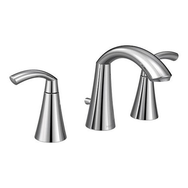 Moen - Chrome Two-Handle Bathroom Faucet - Chrome