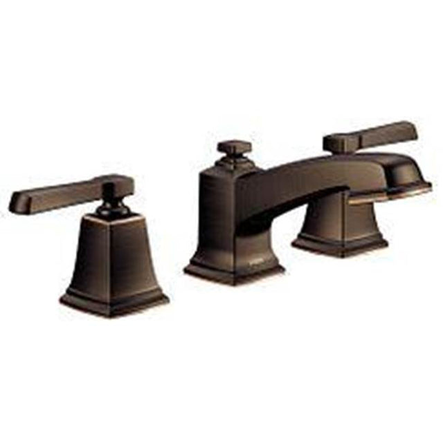 Moen - Mediterranean Bronze Two-Handle Bathroom Faucet - Mediterranean Bronze