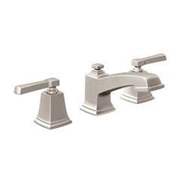 Moen - Spot Resist Brushed Nickel Two-Handle Bathroom Faucet - Spot Resist Brushed Nickel