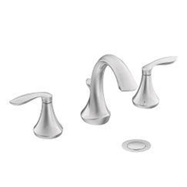 Moen - Chrome Two-Handle Bathroom Faucet - Chrome
