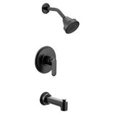 Moen - Matte black M-CORE 2 series tub/shower - Matte Black